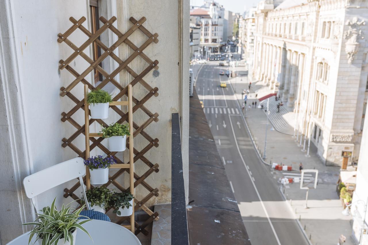 Old Town - City Center Apartment บูคาเรสต์ ภายนอก รูปภาพ